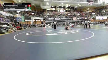 145 lbs Cons. Round 3 - Lily Perkins, McLouth Hs vs Sophie Homolka, Ellsworth HS