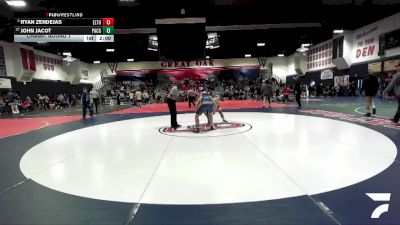 165 lbs Champ. Round 1 - John Jacot, Pacifica (Garden Grove) vs Ryan Zendejas, El Toro