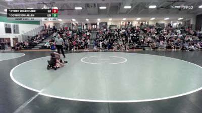 80 lbs Quarterfinal - Covington Allen, Lions Wrestling Academy vs Ryder Uhlenhake, Immortal Athletics WC