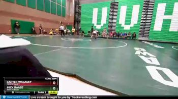 120 lbs Cons. Semi - Carter Wagasky, Moapa Valley vs Mick Raabe, Boulder City