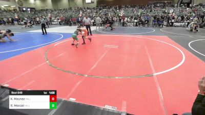 69 lbs Semifinal - Kypton Maynez, Fallon Outlaws WC vs Raymond Menzel, Fallon Outlaws WC