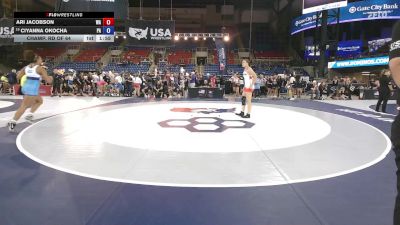 170 lbs Champ. Rd Of 64 - Ari Jacobson, WA vs Ciyanna Okocha, PA