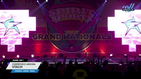 CheerForce Arizona - VTACH [2024 L2 Junior - Small Day 1] 2024 Spirit Sports Grand Nationals