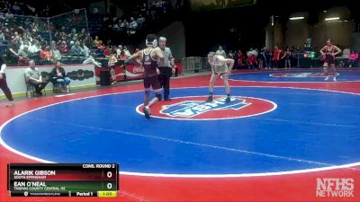 6A-113 lbs Cons. Round 2 - Alarik Gibson, South Effingham vs Ean O`neal, Thomas County Central HS