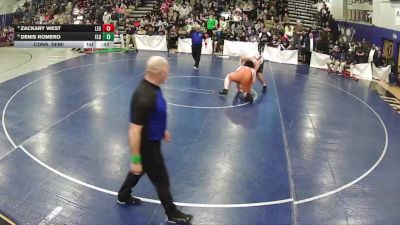 285 lbs Cons. Semi - Zackary West, Legacy vs Denis Romero, Eldorado