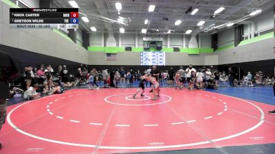 85 lbs Rr Rnd 3 - Knox Carter, Backyard Bullies Wrestling Club vs Greyson Wilde, The Colosseum Training Center