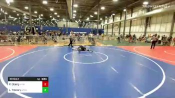 123 lbs Rr Rnd 2 - Peyton Oberg, Midwest Strong vs Logan Trenary, Moen Wrestling Academy