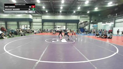 129 lbs Rr Rnd 2 - Max Dinges, M2 Training Center - BHS vs Bradley Wagner, 4M - BHS