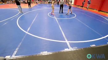 126 lbs Rr Rnd 1 - Makynzie Smith, Tulsa Blue T Panthers vs Addison Legg, Sallisaw Takedown Club