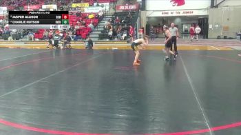 157 lbs Champ. Round 2 - Charlie Hutson, Fort Hays State vs Jasper Allison, University Of Central Missouri