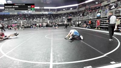 192 lbs Quarterfinal - Zachary Myers, Wildcat WC vs Ocie House, Alabama Takedown Academy