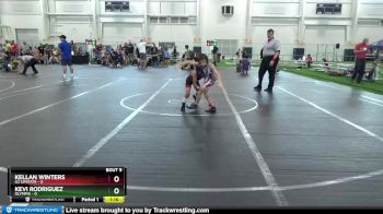 52 lbs Round 3 (8 Team) - Kellan Winters, U2 Upstate vs Kevi Rodriguez, Olympia