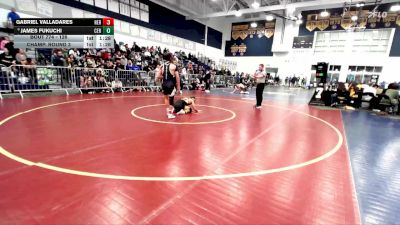 126 lbs Champ. Round 3 - Gabriel Valladares, Heritage vs James Fukuchi, Cerritos