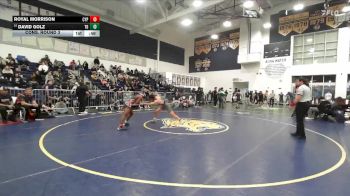 126 lbs Cons. Round 3 - Royal Morrison, Cypress vs David Golz, Trabuco Hills
