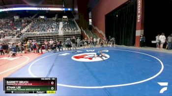 83 lbs Semifinal - Barrett Bruch, Torrington Wrestling Club vs Ethan Lee, High Plains Thunder Wrestling Club