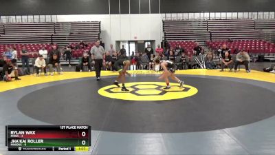 85 lbs Placement Matches (8 Team) - Rylan Wax, POWA vs Jha`kai Roller, Minions