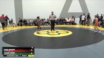 65 lbs Round 3 - Mason Wade, Dundee Wrestling vs Tagg Hefner, Killer Elite