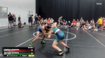 84 lbs Round 3 (8 Team) - Brayden DeJesus, Dirty Jersey vs Charlie Atkinson, Revolution Elite