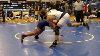 174 lbs Placement Matches (8 Team) - Kley Krause, Rochester Tech vs Anthony Valasquez, Nassau CC