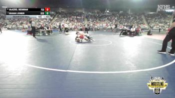 B6A-120 lbs Quarterfinal - Jaaziel Benman, Putnam City North vs Isaiah Jones, Bixby