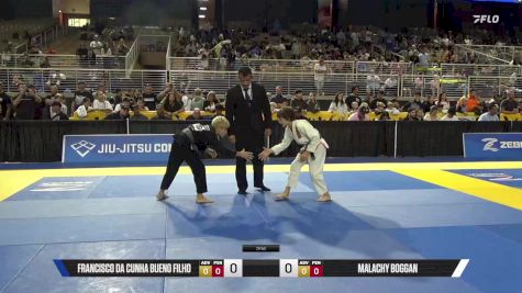Malachy Boggan vs Francisco Da Cunha Bueno Filho 2025 Pan Kids Jiu-Jitsu IBJJF Championship
