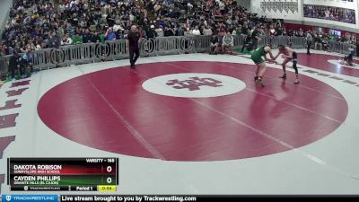 165 lbs Cons. Round 2 - Cayden Phillips, Granite Hills (El Cajon) vs Dakota Robison, Sunnyslope High School