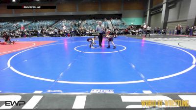 68 lbs Consi Of 8 #2 - Mia Dominguez, Crusader Wrestling vs Dixie Beasley, Blackman Wrestling Club