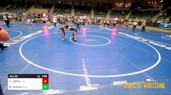 106 lbs Quarterfinal - HANNAH LOPEZ, Lions Wrestling Academy vs Mai Graham, Steel Valley Renegades