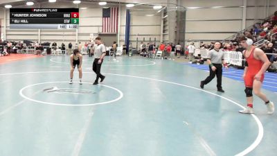 6 - 150 lbs Quarterfinal - Eli Hill, Stafford vs Hunter Johnson, Grassfield