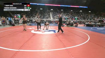 4A-157 lbs Champ. Round 1 - Timber Goodwin, Sheridan vs Tripp Vigil, Central