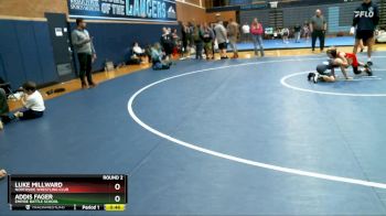 68-70 lbs Round 2 - Addis Fager, Empire Battle School vs Luke Millward, Northside Wrestling Club