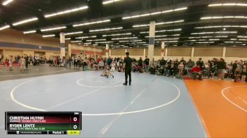 57-59 lbs Round 2 - Ryder Lentz, Texas Elite Wrestling Club vs Christian Huynh, Warrior Trained Wrestling