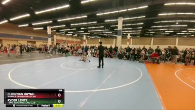 57-59 lbs Round 2 - Ryder Lentz, Texas Elite Wrestling Club vs Christian Huynh, Warrior Trained Wrestling