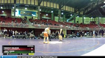 215 lbs Semis (4 Team) - Jeret Kiiker, Hastings vs Timothy Melrose, Papillion-La Vista South