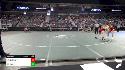 152 lbs Semifinal - Tyce DuPont, Tell City vs Hunter May, Evansville Mater Dei