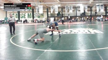 184 lbs Round Of 16 - Gunnar Garelli, Virginia Tech vs Christopher Mance, Drexel