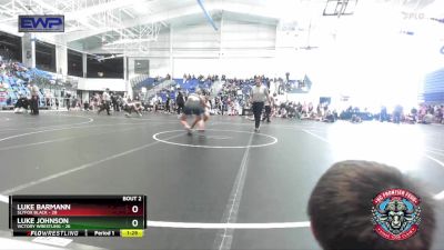 130 lbs Round 1 (4 Team) - Luke Barmann, Slyfox Black vs Luke Johnson, Victory Wrestling