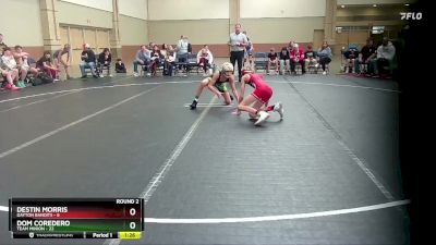 96 lbs Round 2 (6 Team) - Destin Morris, Dayton Bandits vs Dom Coredero, Team Minion