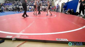 84 lbs Semifinal - Brayden Reeves, Wyandotte Youth Wrestling vs Toren Gates, Sallisaw Takedown Club