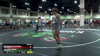 160 lbs Round 3 (16 Team) - Zachary Russo, Raw (Raleigh) vs Zymarion Hollyfield, MXW Black