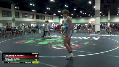 160 lbs Round 3 (16 Team) - Zachary Russo, Raw (Raleigh) vs Zymarion Hollyfield, MXW Black