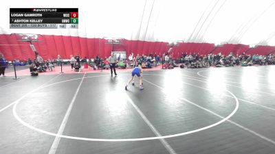 12U Boys - 117 lbs Quarters - Ashton Kelley, Gold Medal Wrestling Club, LTD vs Logan Gamroth, Wisconsin