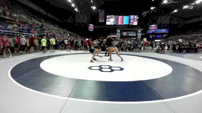 100 lbs Cons. Sub-rd Of 32 - Mason Keessecker, PA vs Keyen Taplin, KS