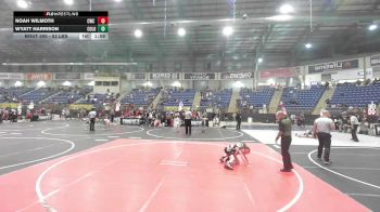 53 lbs Rr Rnd 1 - Noah Wilmoth, CWC Thunder vs Wyatt Harrison, Colorado Outlaws
