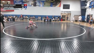 84 lbs Cooper Crockett, Utah vs Joseph Monell, New York Gold