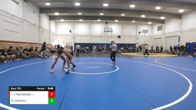 120 lbs Cons. Round 4 - Ivan Hernandez, SoCal Grappling vs Carlo Contino, The Empire