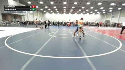 106 lbs Consi Of 32 #2 - Liam Mauch, VA vs Kash Wilson, UT