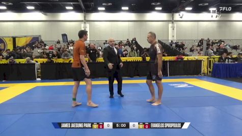 Evangelos Spiropoulos vs James Jaesung Park 2024 World IBJJF Jiu-Jitsu No-Gi Championship