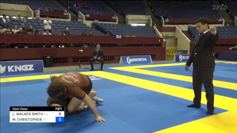 LOGAN WALKER SMITH vs MICHAEL CHRISTOPHER 2024 Pan IBJJF Jiu-Jitsu No-Gi Championship
