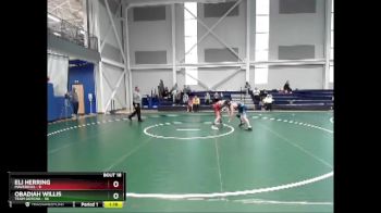 100 lbs Round 3 (16 Team) - Obadiah Willis, Team Gotcha vs Eli Herring, Mavericks